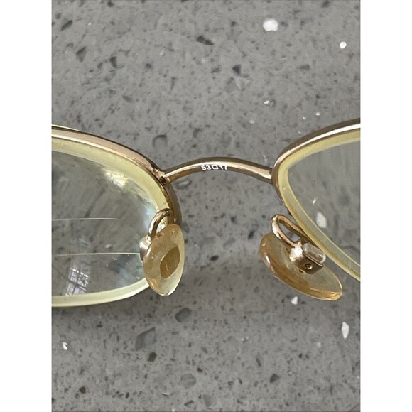 JESSICA MCCLINTOCK CV JMC 162 Lilac EYEGLASSES Frames ONLY 53-17-125 Half Rim - Picture 12 of 14